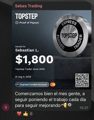 Resultado de un alumno del Club